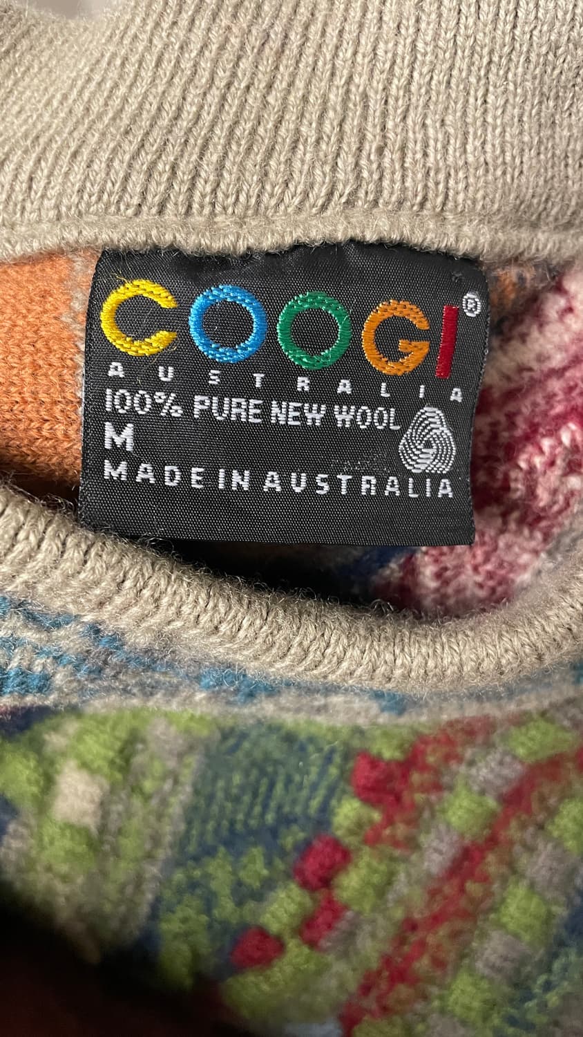 Coogi knit M 상품이미지2