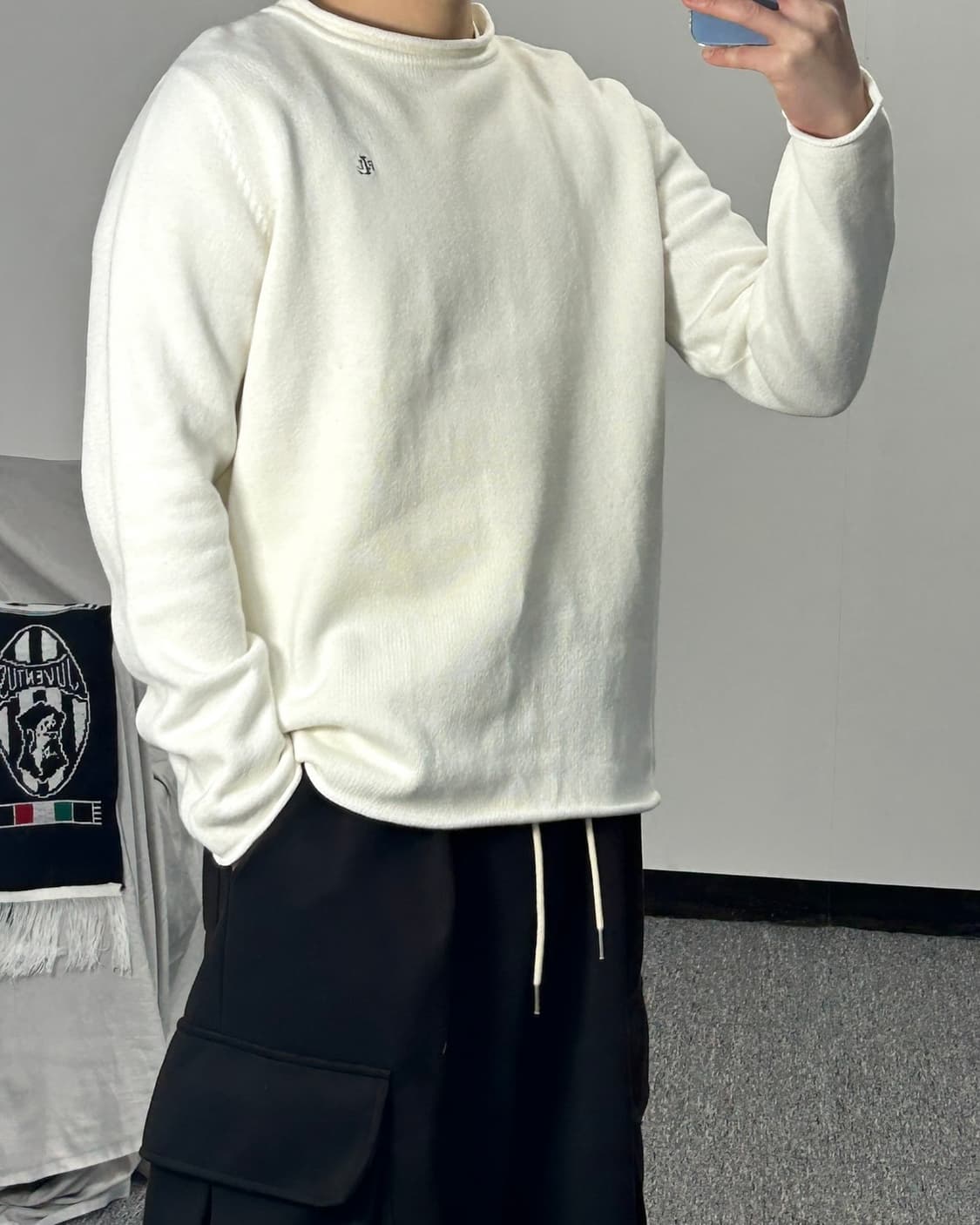 랄프로렌 화이트 니트 스웨터  상품이미지2