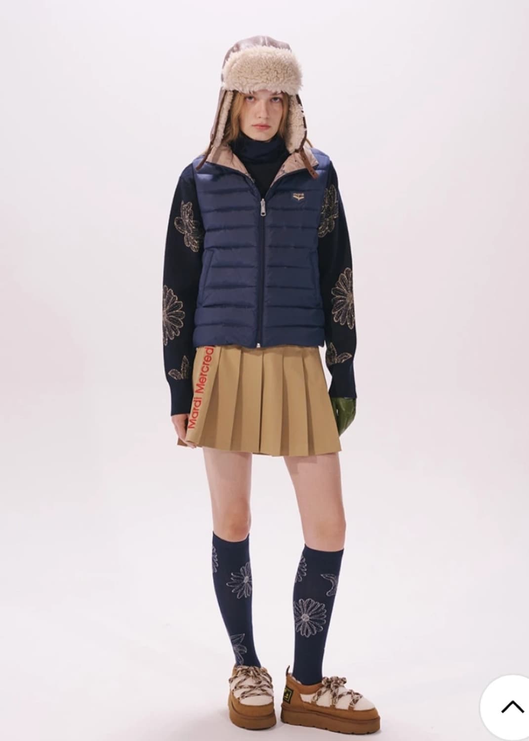 마르디 메크르디 리버시블 덕다운 경량패딩 베스트 S 상품이미지1