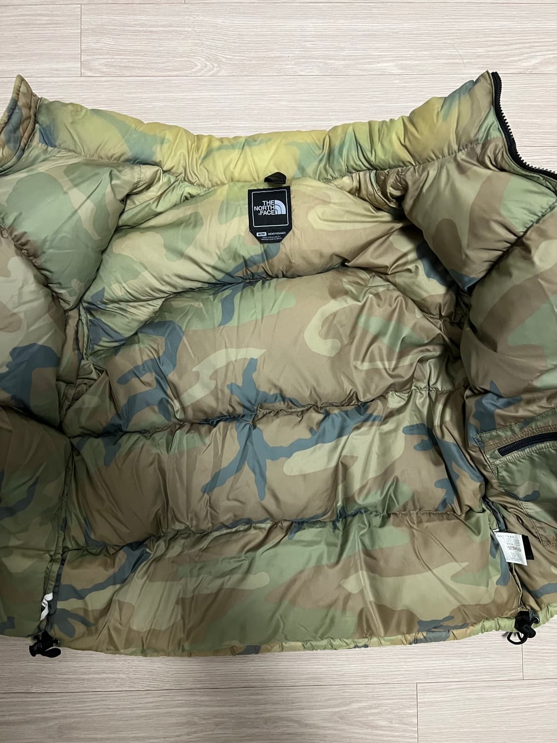 노스페이스 카모 눕시 센터로고 M사이즈 상품이미지4