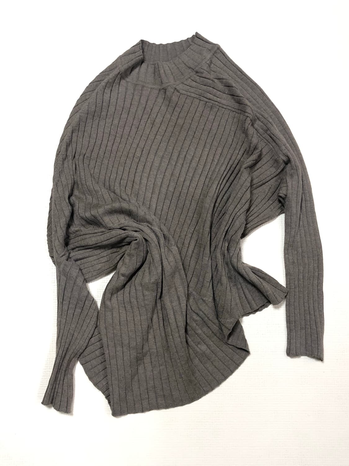 빈티지 브라운 스트라이프 패턴 니트 상품이미지8