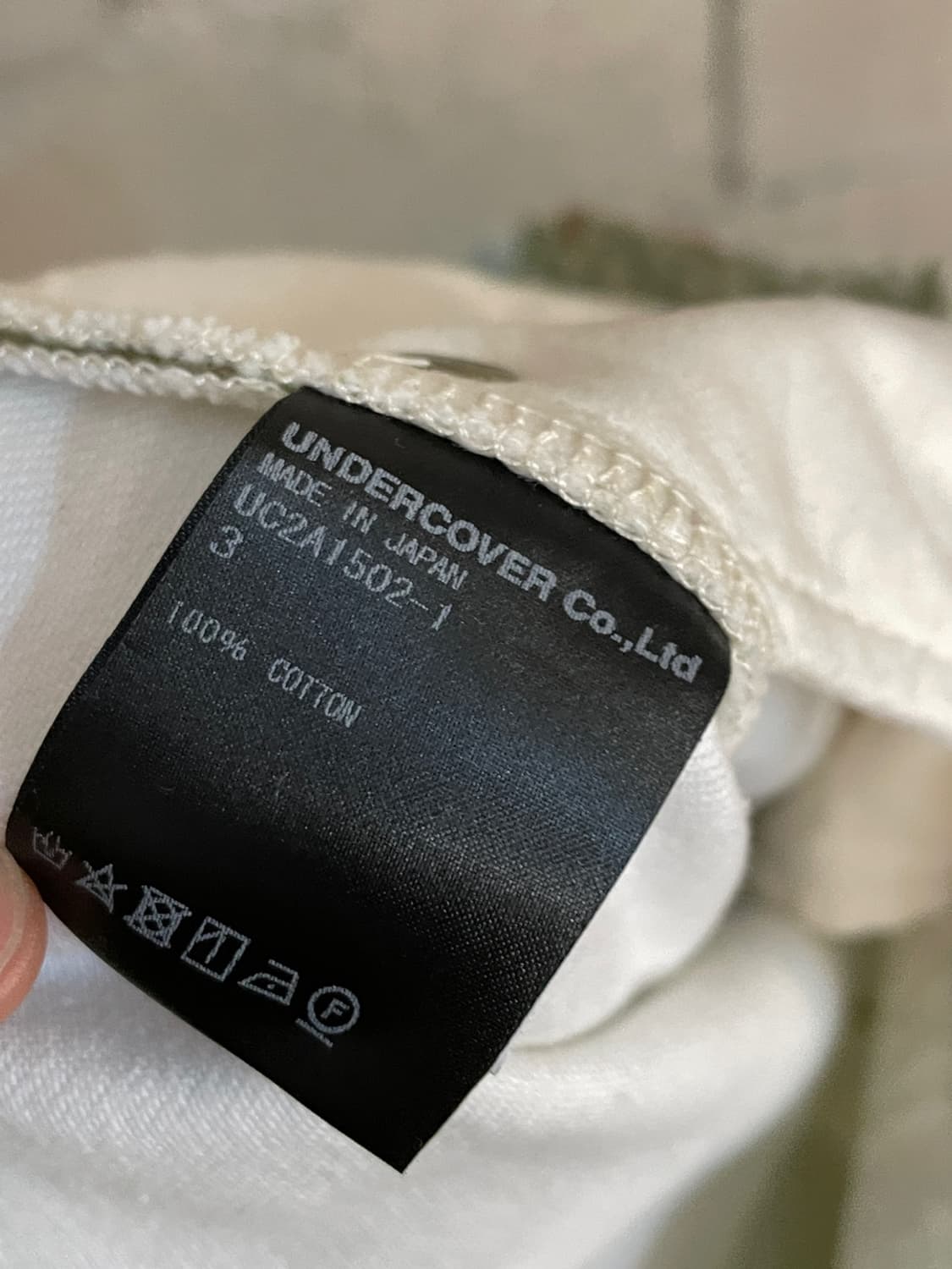 언더커버 준타카하시 플랜트 패턴 코튼 팬츠 상품이미지7