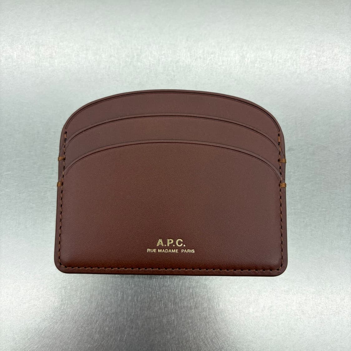 아페쎄 데미룬 카드 홀더 넛 브라운 상품이미지2
