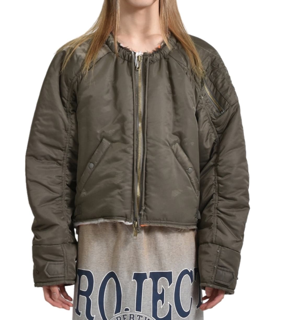 프로젝트 G/R 리컨스트럭티드 봄버 자켓 상품이미지2