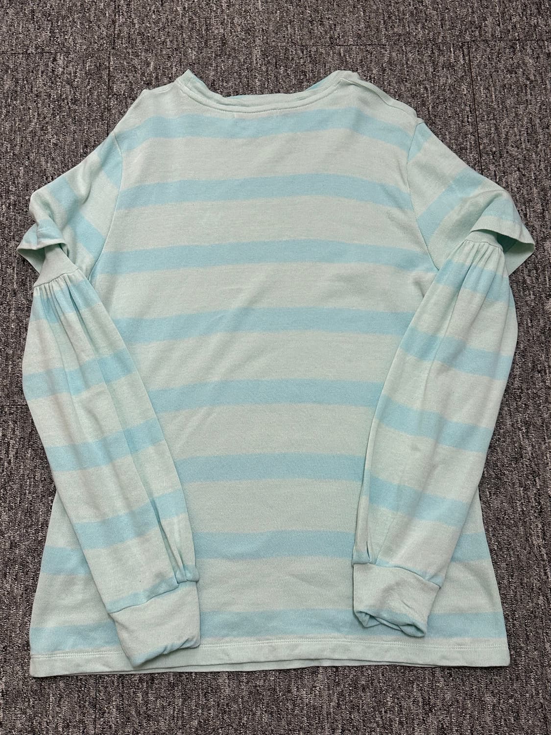 Open yy 오픈와이와이 LAYERED 레이어드 스트라이프 민트 상품이미지3