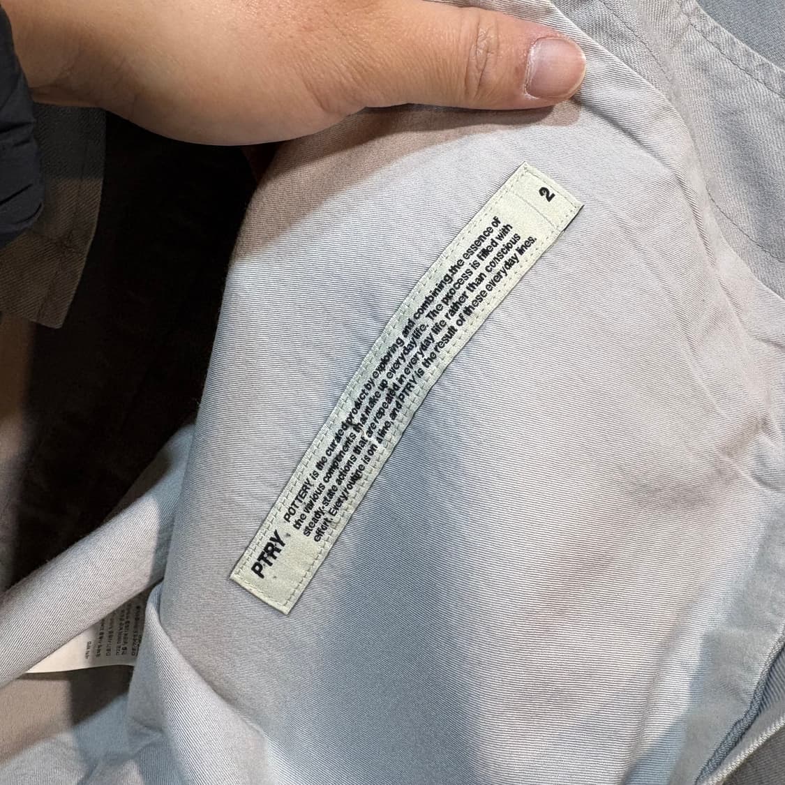 [2] POTTERY 포터리 치노 워크 자켓 상품이미지5