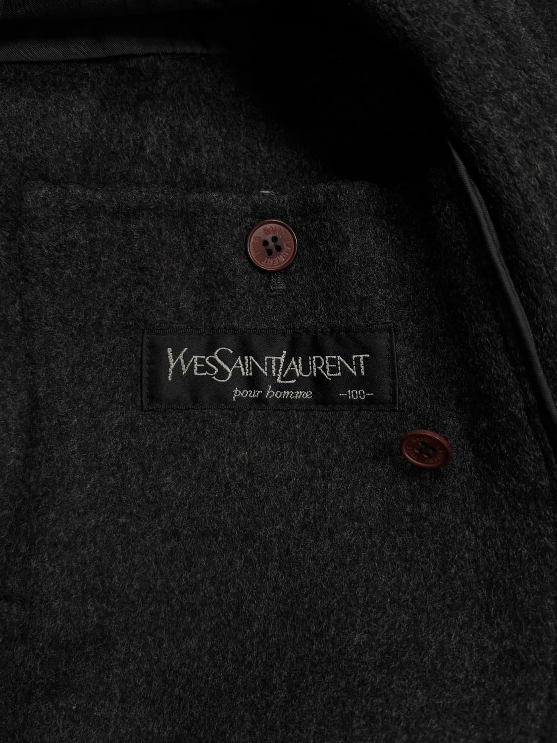 입생로랑 울 블루종 자켓 상품이미지5