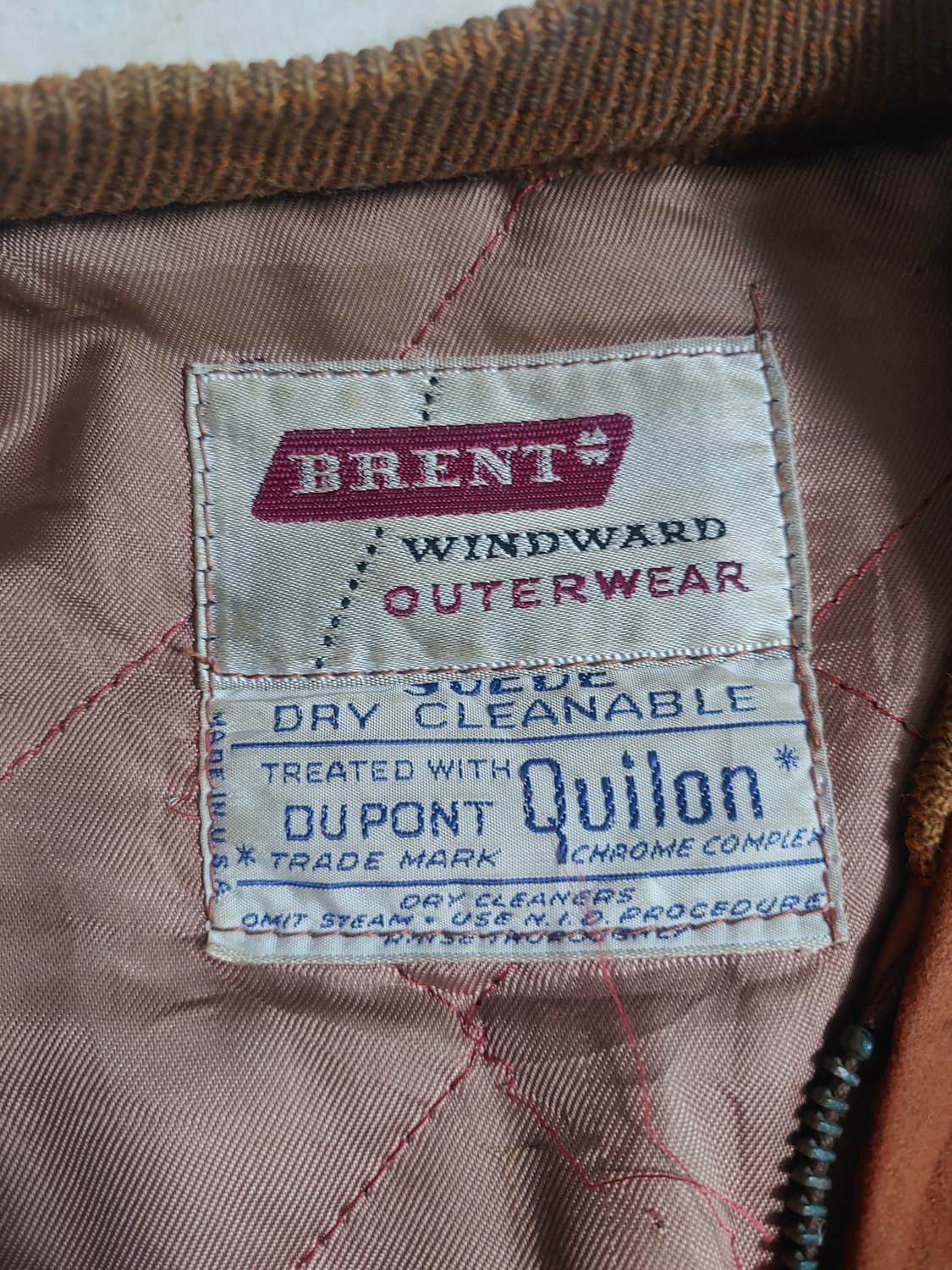 50s 빈티지 디어스킨 스웨이드 봄버 상품이미지2