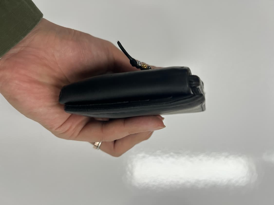 goros 고로스 새들레더 블랙 콘초 반지갑 상품이미지10