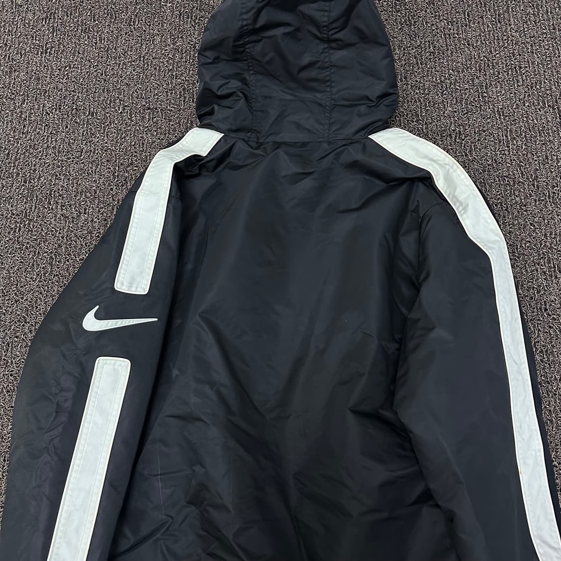 NIKE 나이키 올드스쿨 스우시 기모 점퍼 자켓 L 상품이미지6