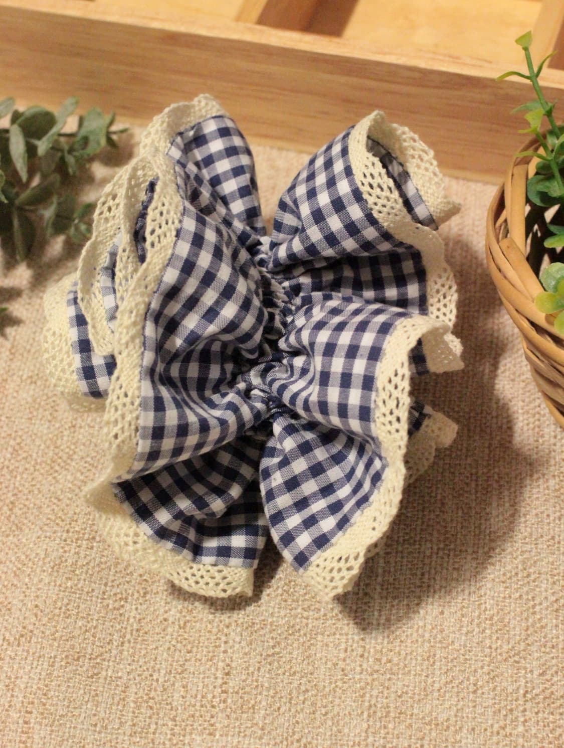 핸드메이드 레이스 스크런치  상품이미지4