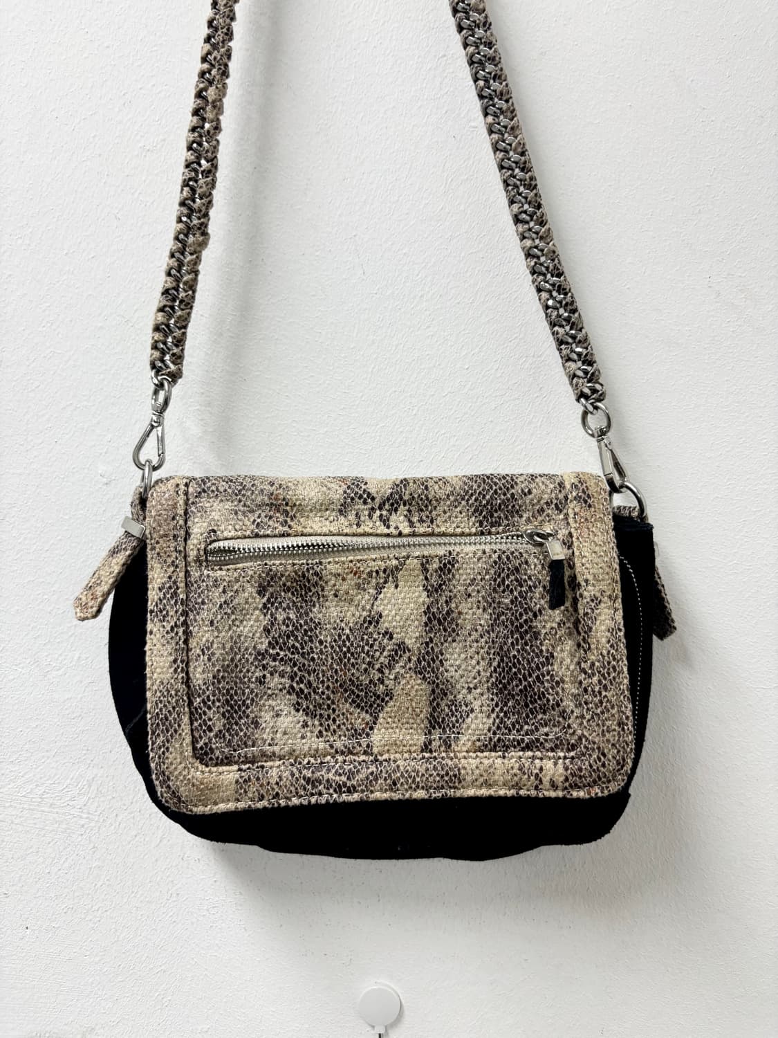 “Vintage” Python Pattern Chain Bag 상품이미지3