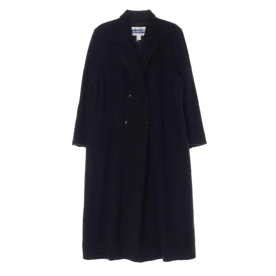 USA 펜들턴 울 100% 더블 브레스티드 롱 코트 상품이미지1