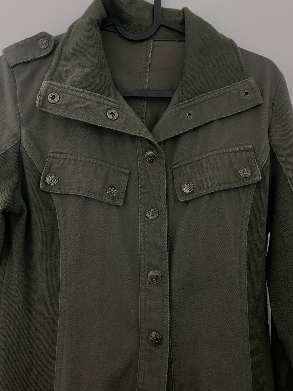 빈티지 카키 자켓 상품이미지4
