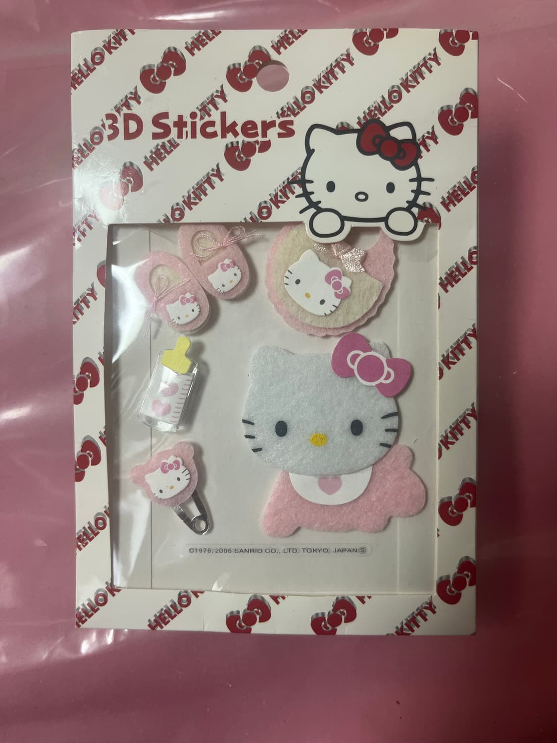 베이비키티 3d스티커 상품이미지1