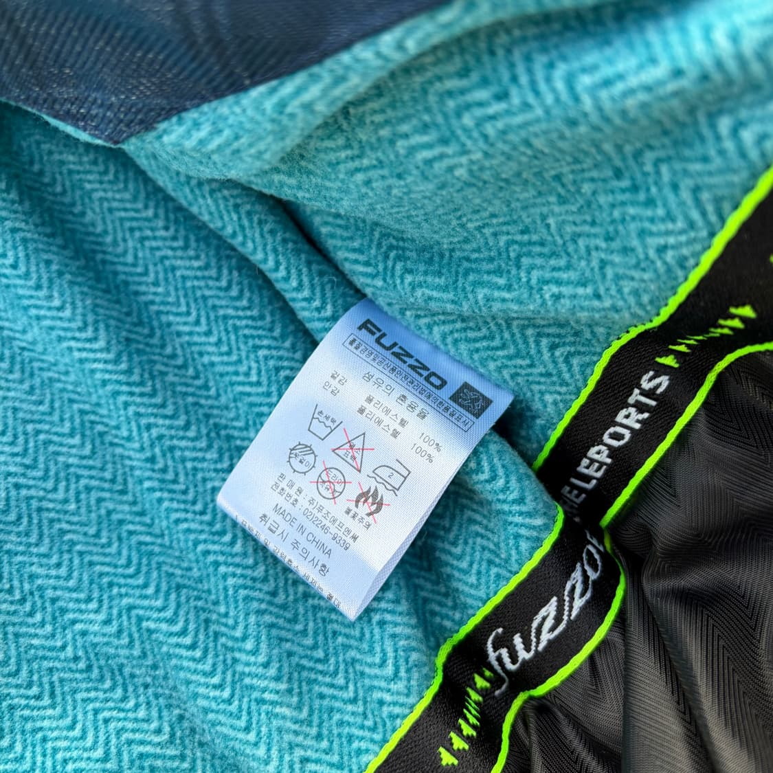 푸조 빈티지 체크 필드 자켓 M 상품이미지6