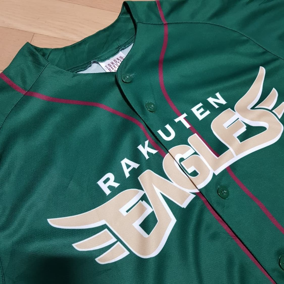 L /일본 도호쿠 라쿠텐 골든이글스/야구 유니폼/토910 상품이미지2