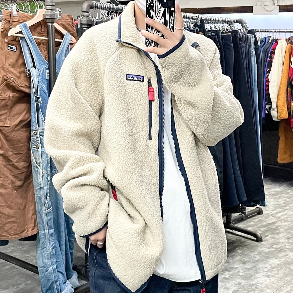 파타고니아 오트밀 신칠라 후리스 상품이미지1