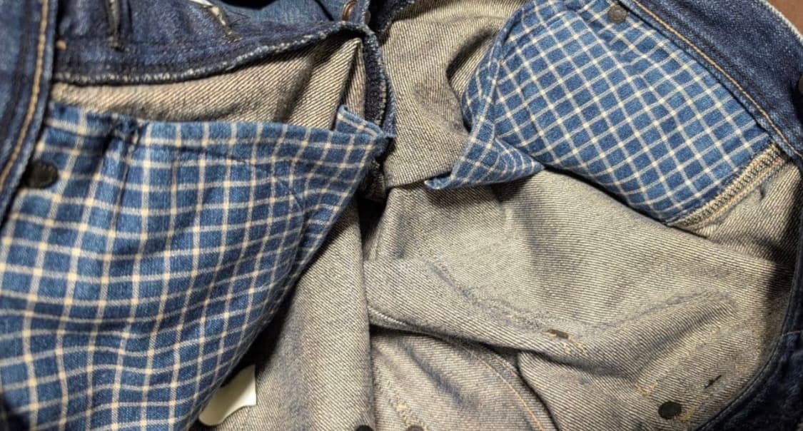 Old joe 신치백 트라우저 데님 상품이미지3