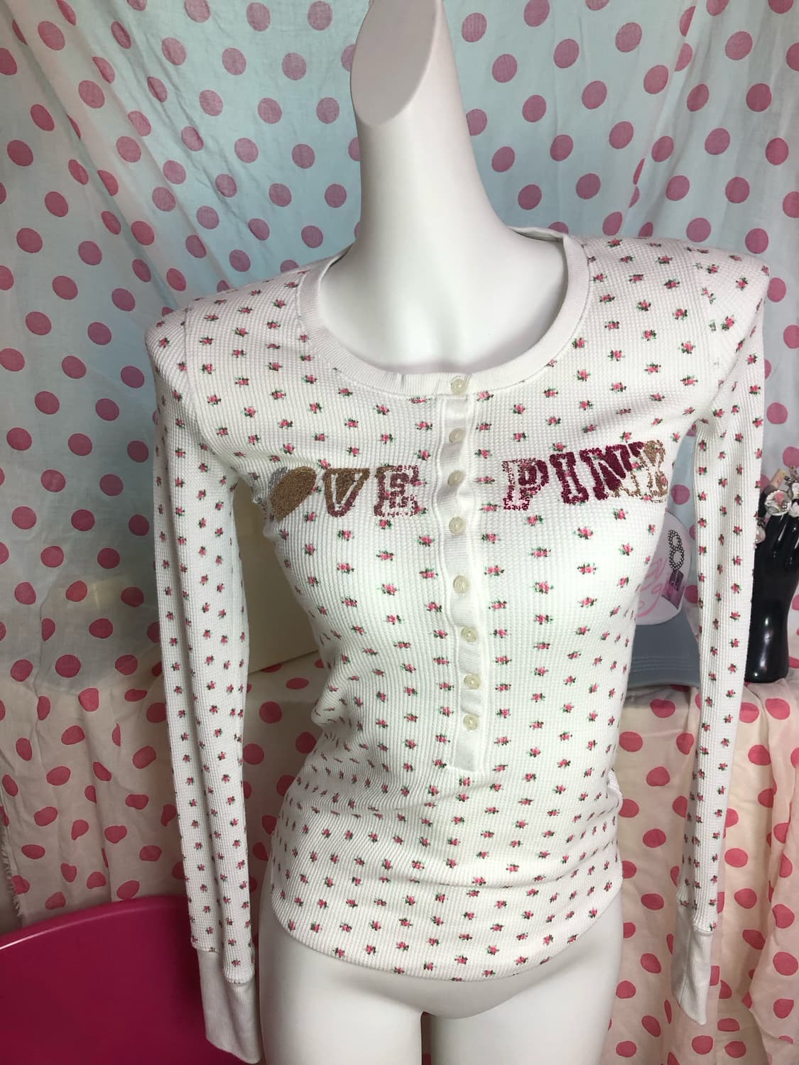 [pink] lucky 7 top  상품이미지2