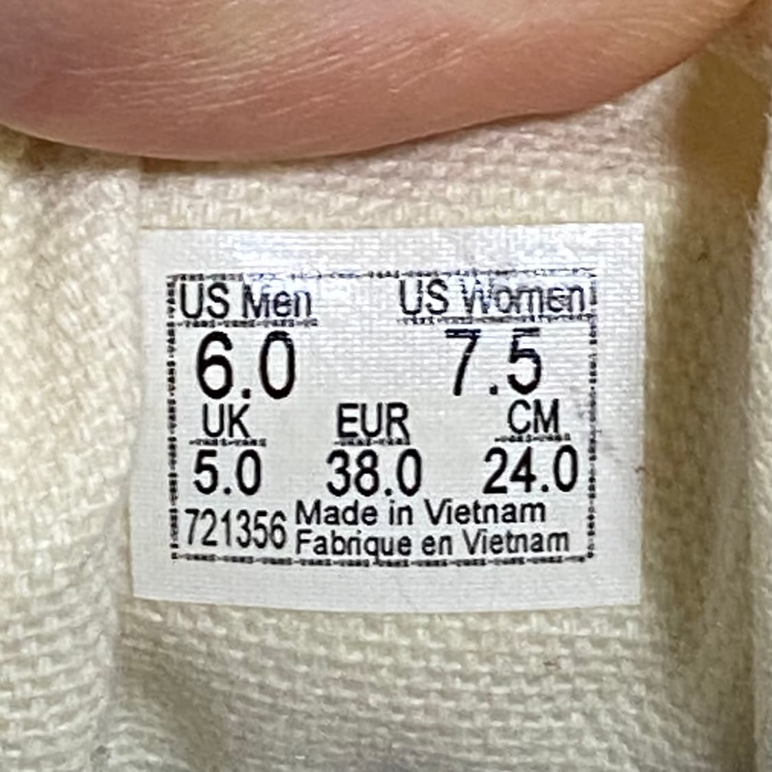 반스 어센틱 아이보리 240mm 상품이미지9