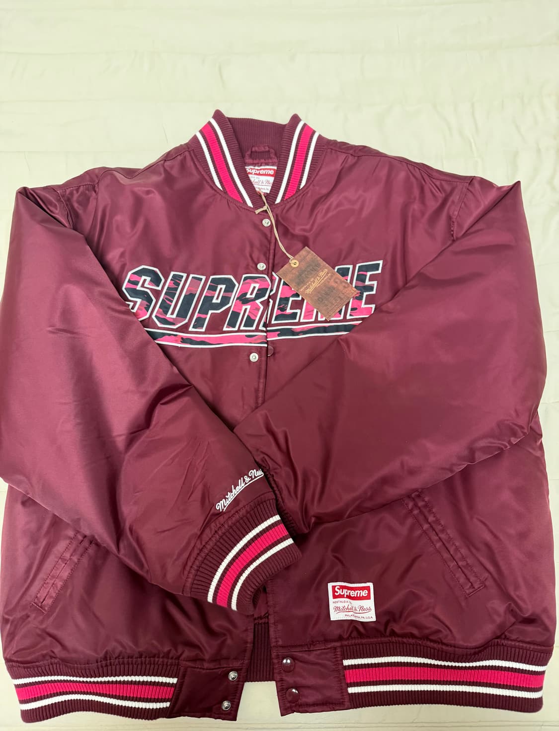 슈프림 바시티자켓 xl 새상품 상품이미지1