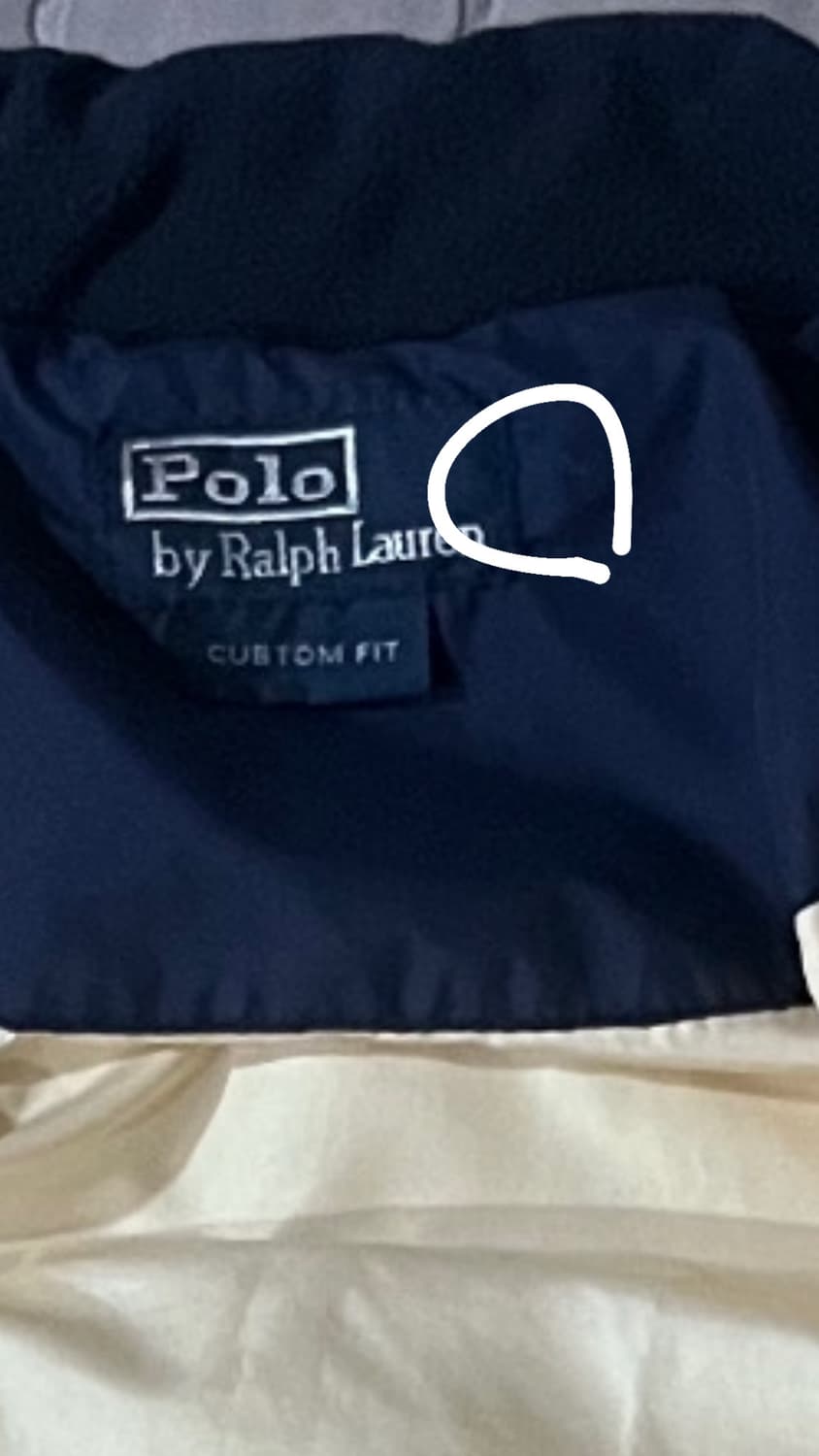 폴로 빅포니 패딩 네이비 m 상품이미지5