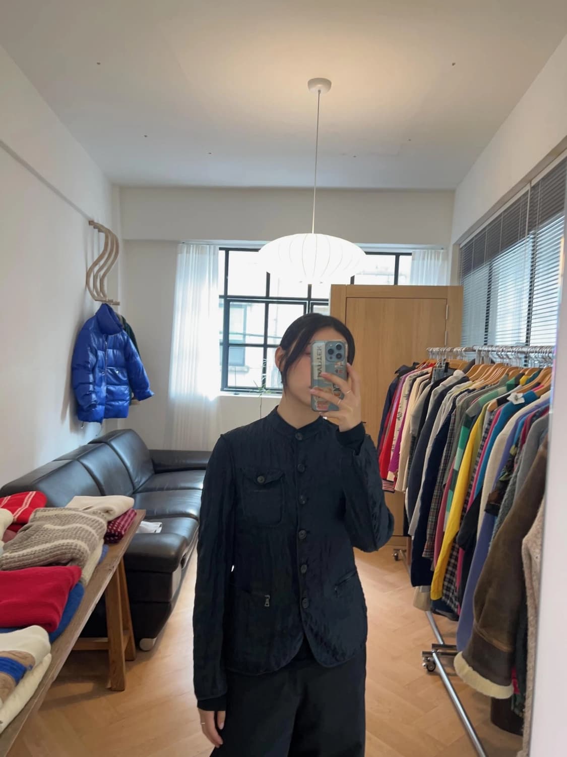 프라다 실크 자켓 상품이미지5