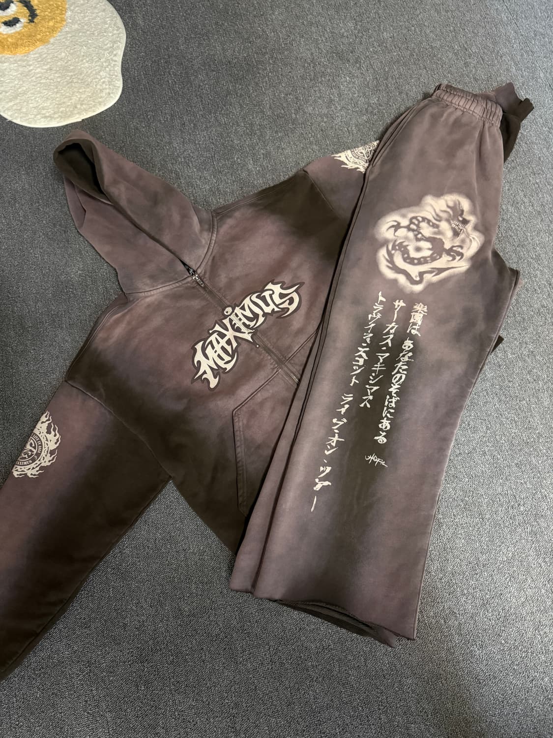 트래비스스캇 머천 후드집업M 바지S 일괄 or 바지만 판매 상품이미지1