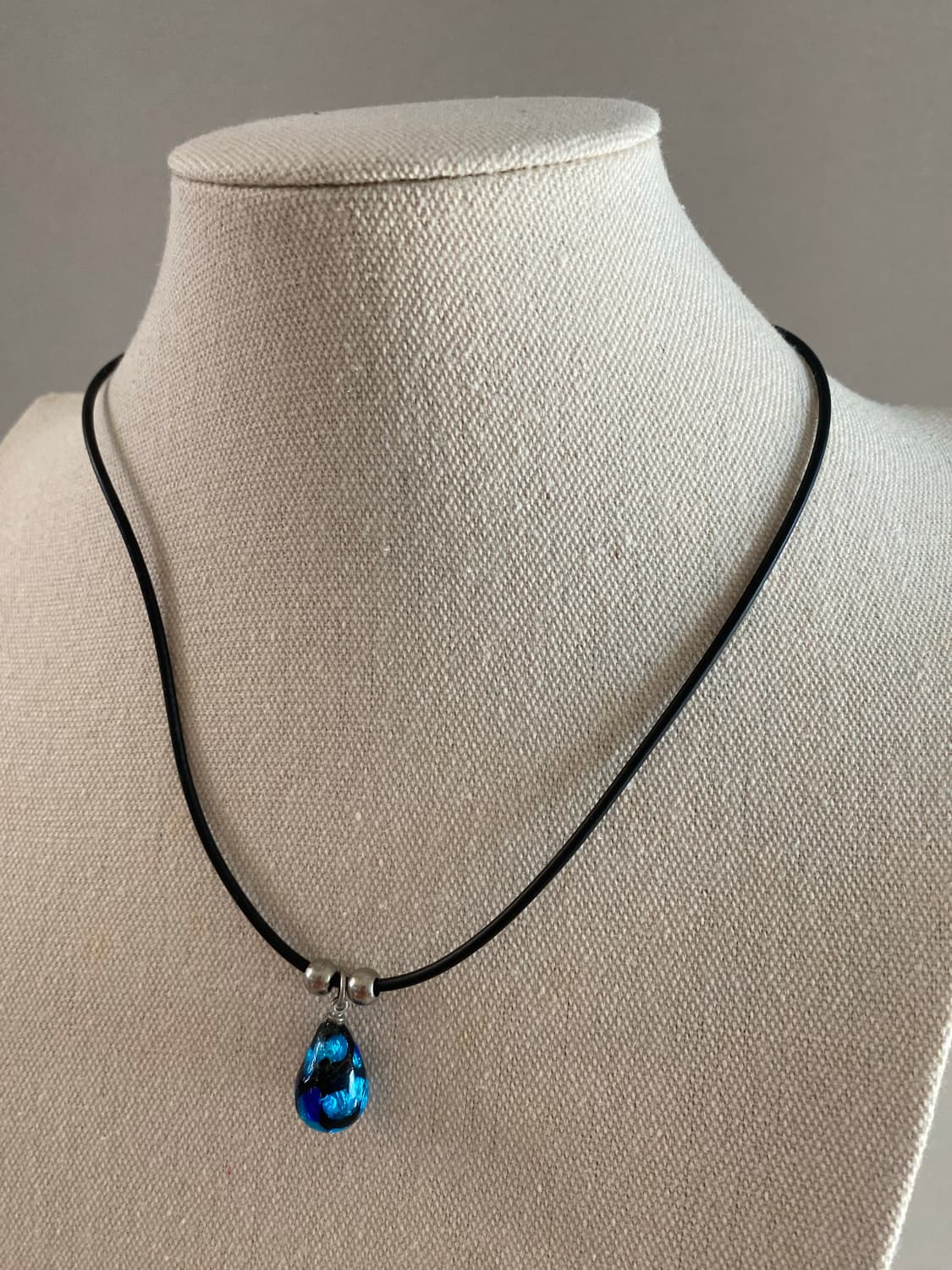 빈티지 글라스 팬던트 목걸이 상품이미지3