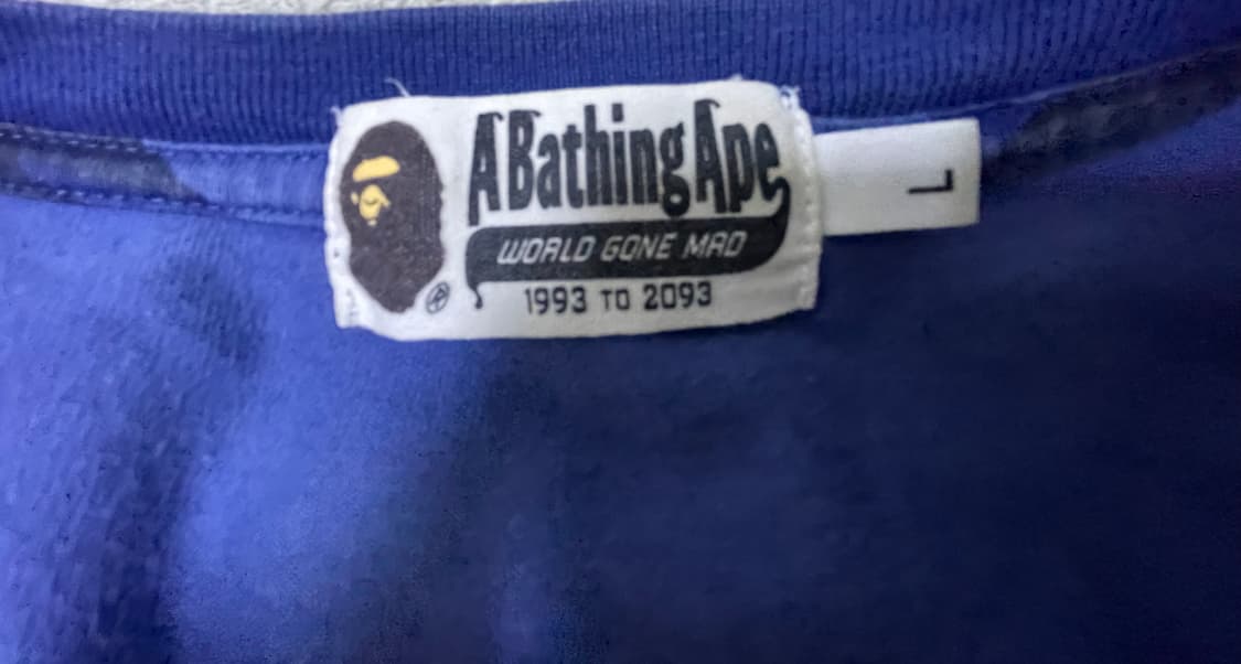 베이프 롱슬리브  상품이미지3