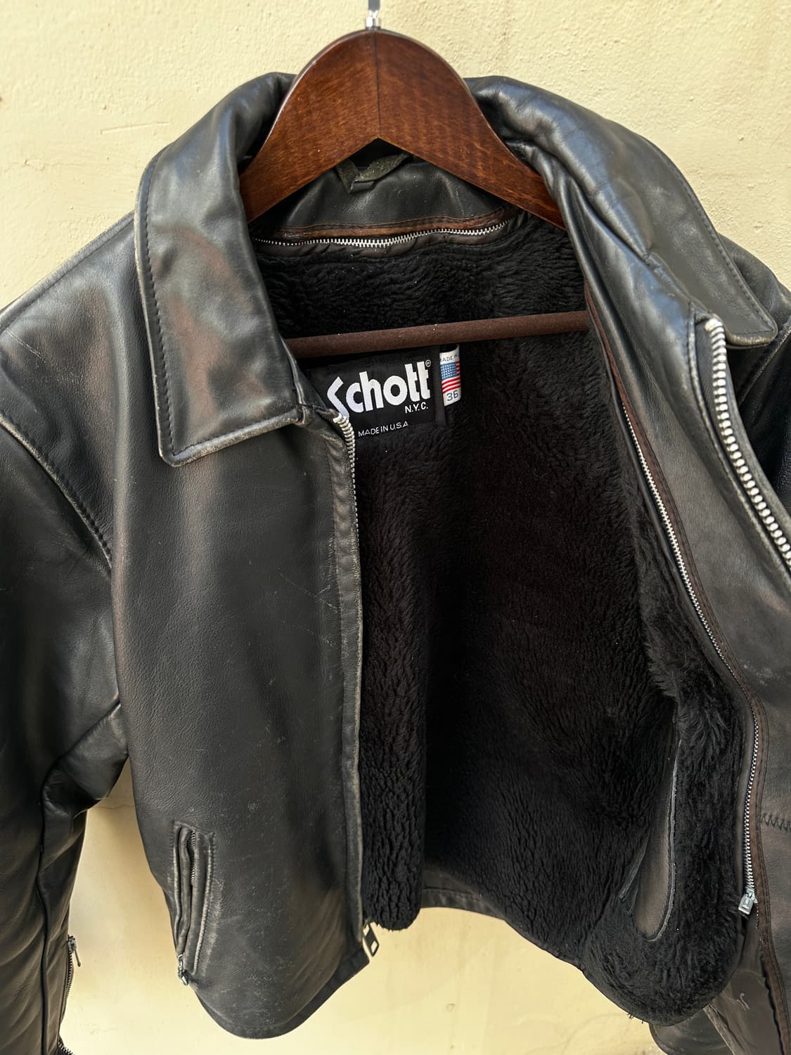 Schott n.y.c 싱글 라이더 자켓  상품이미지4