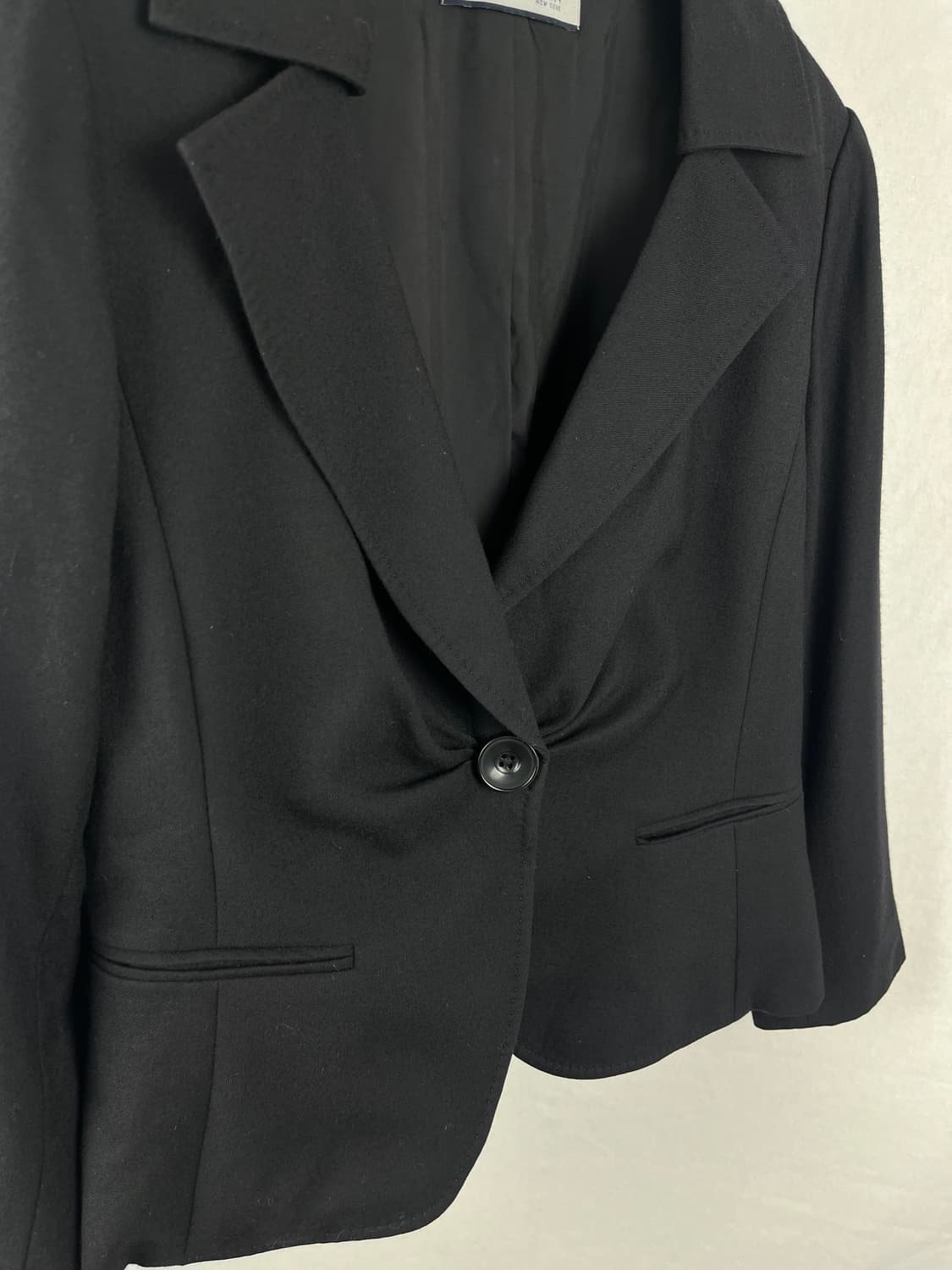 Anne Klein 드레이핑 원버튼 블레이저  상품이미지2