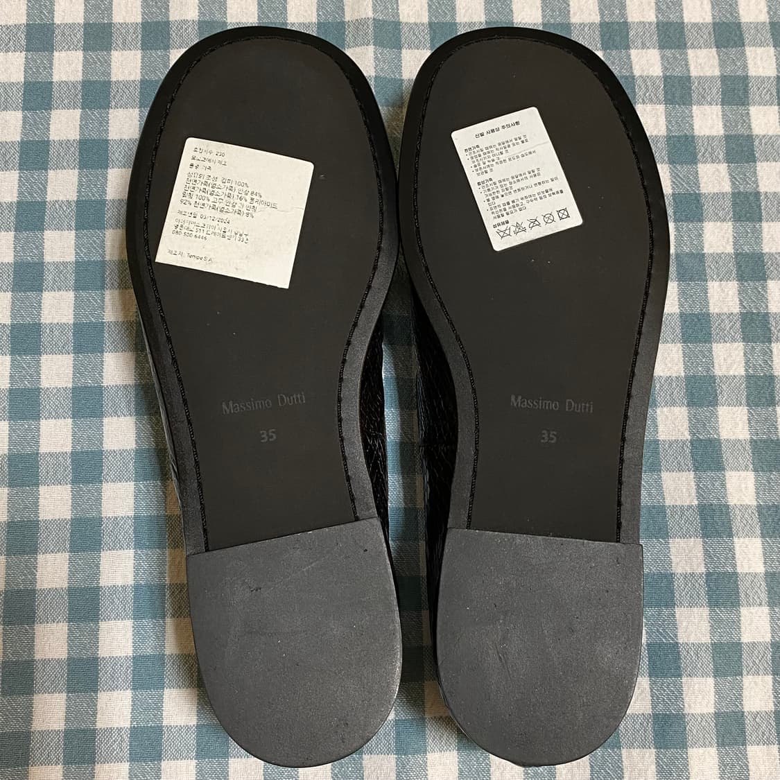 마시모두띠 매듭 디테일 레더 발레리나 플랫 슈즈 상품이미지5