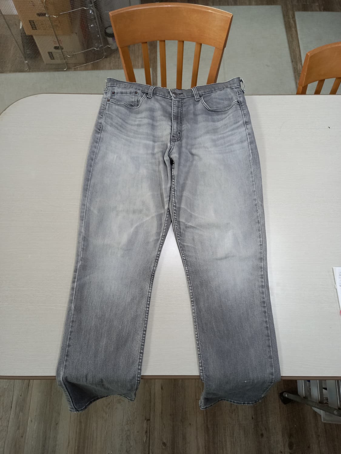 38 리바이스511 이집트 워싱 스판 슬림일자진 그레이 38-151 상품이미지1