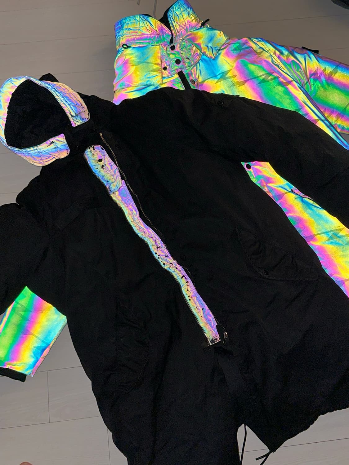 스톤아일랜드 쉐도우프로젝트 스카라베오 패딩 L(105) 상품이미지7