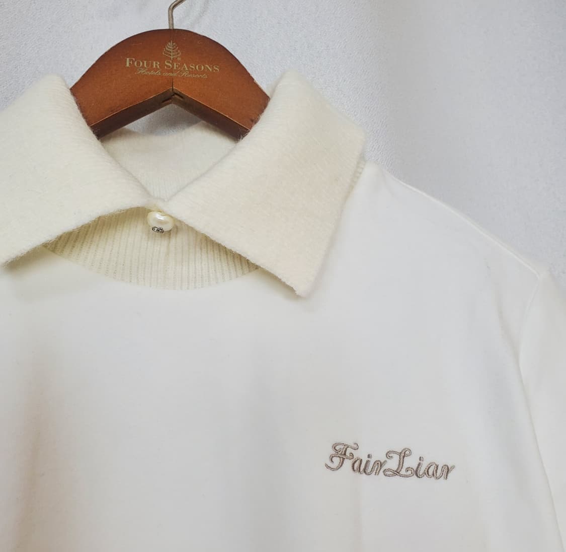 (새제품)페어라이어 여성L(100) 니트티 2025년식  상품이미지4