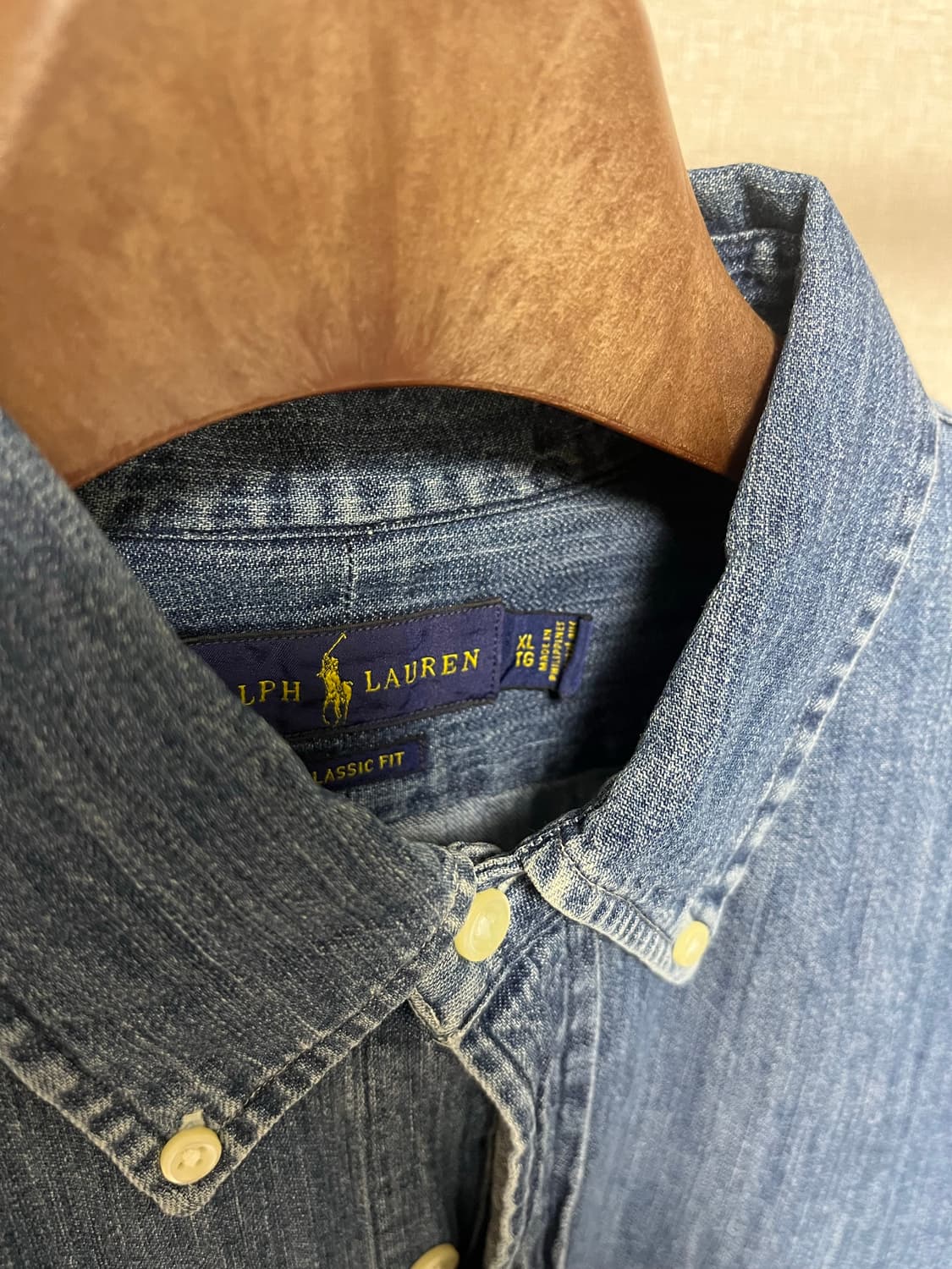 폴로 데님셔츠 상품이미지2