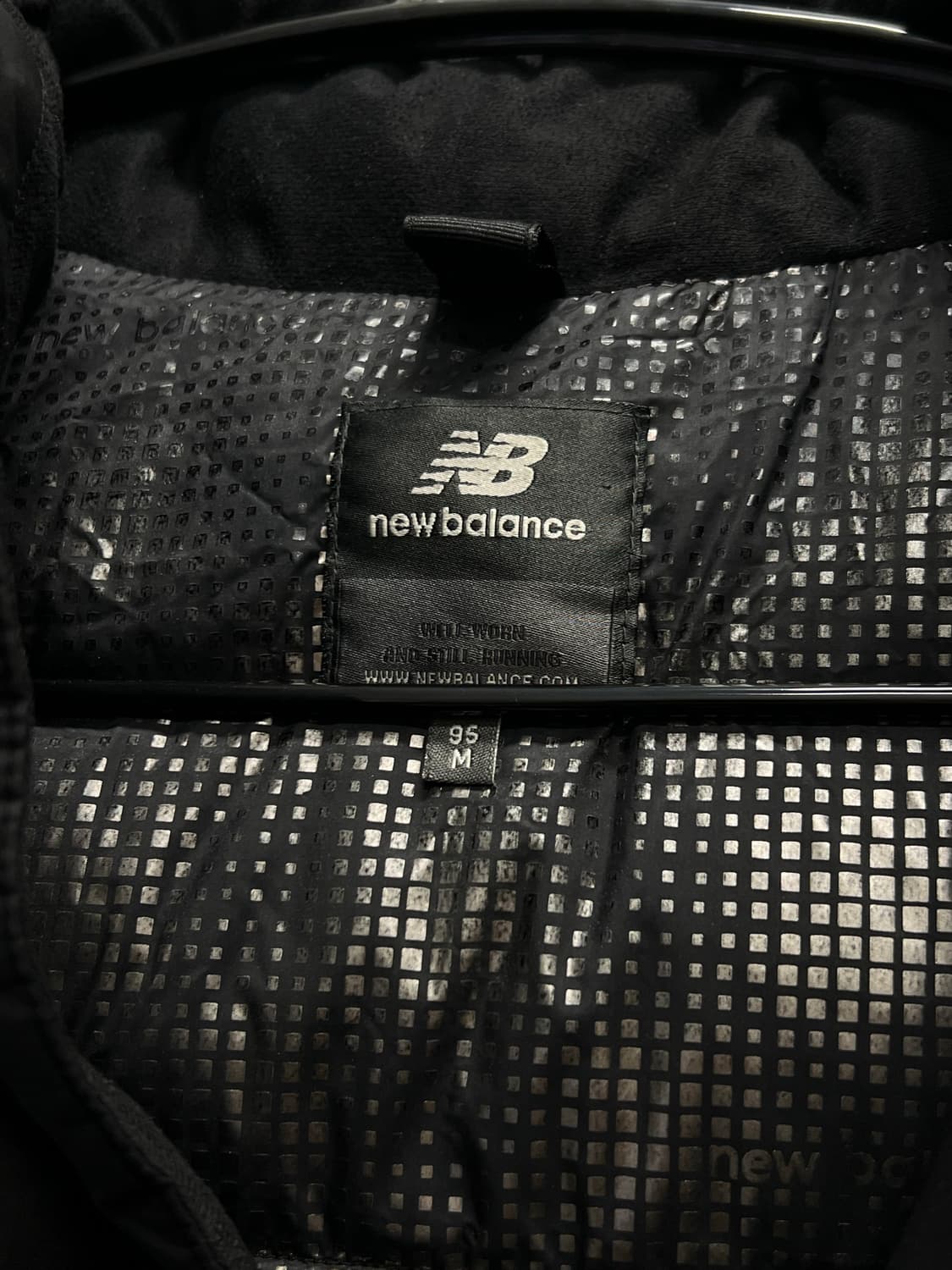 뉴발란스 구스다운 롱 패딩 자켓 블랙 상품이미지4