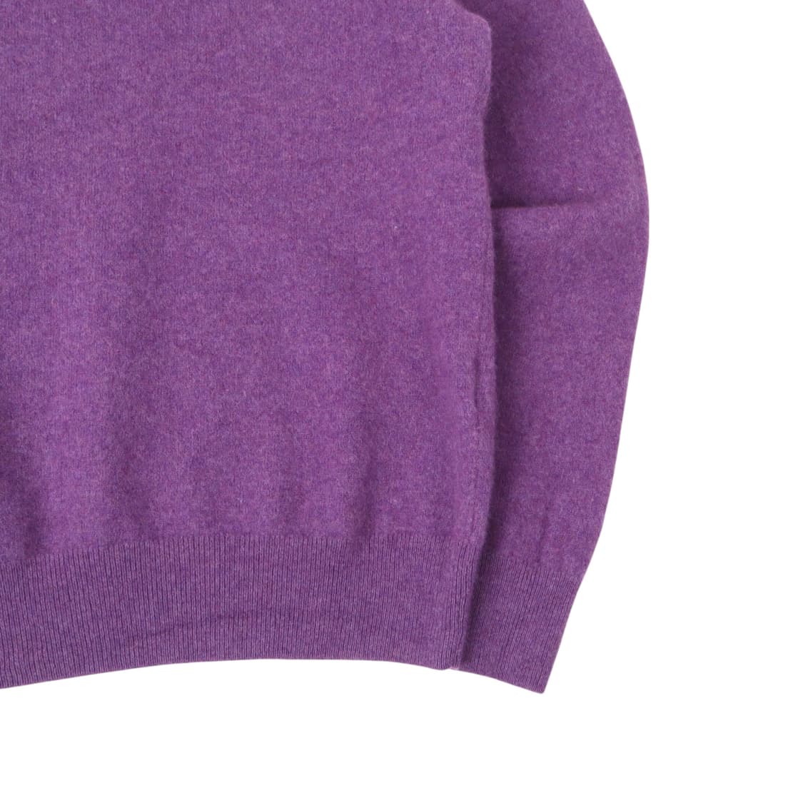 폴로 랄프로렌 신형 QR 퍼플 울 라운드 니트 상품이미지4