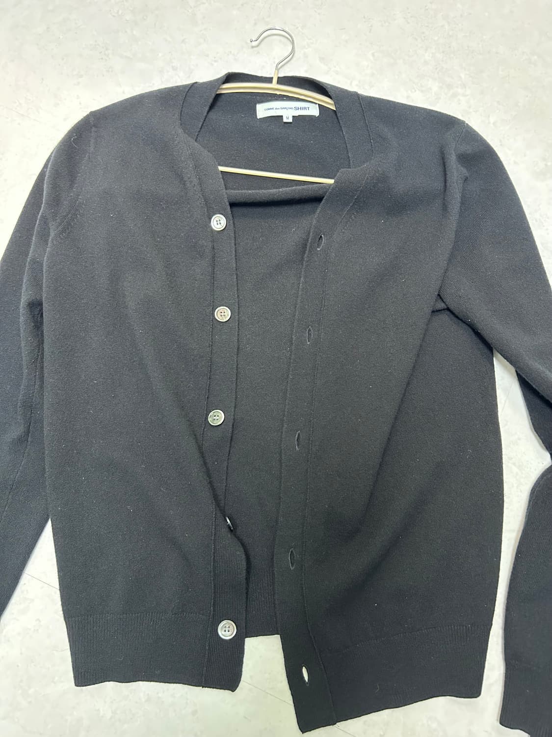 꼼데가르송 셔츠 가디건 상품이미지1