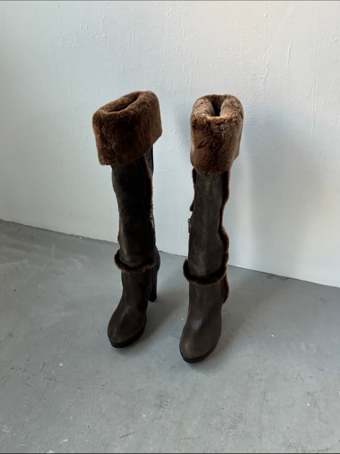 토리버치 시어링 롱부츠 상품이미지6