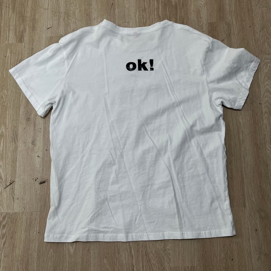 온디드 옥히 OK 유니크 프린팅 오버핏 반팔티 XXXL/115 상품이미지6