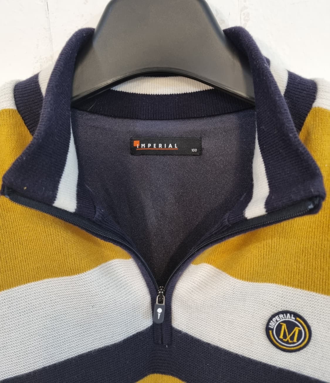 임페리얼 골프 방풍 반집업 니트 100 상품이미지3