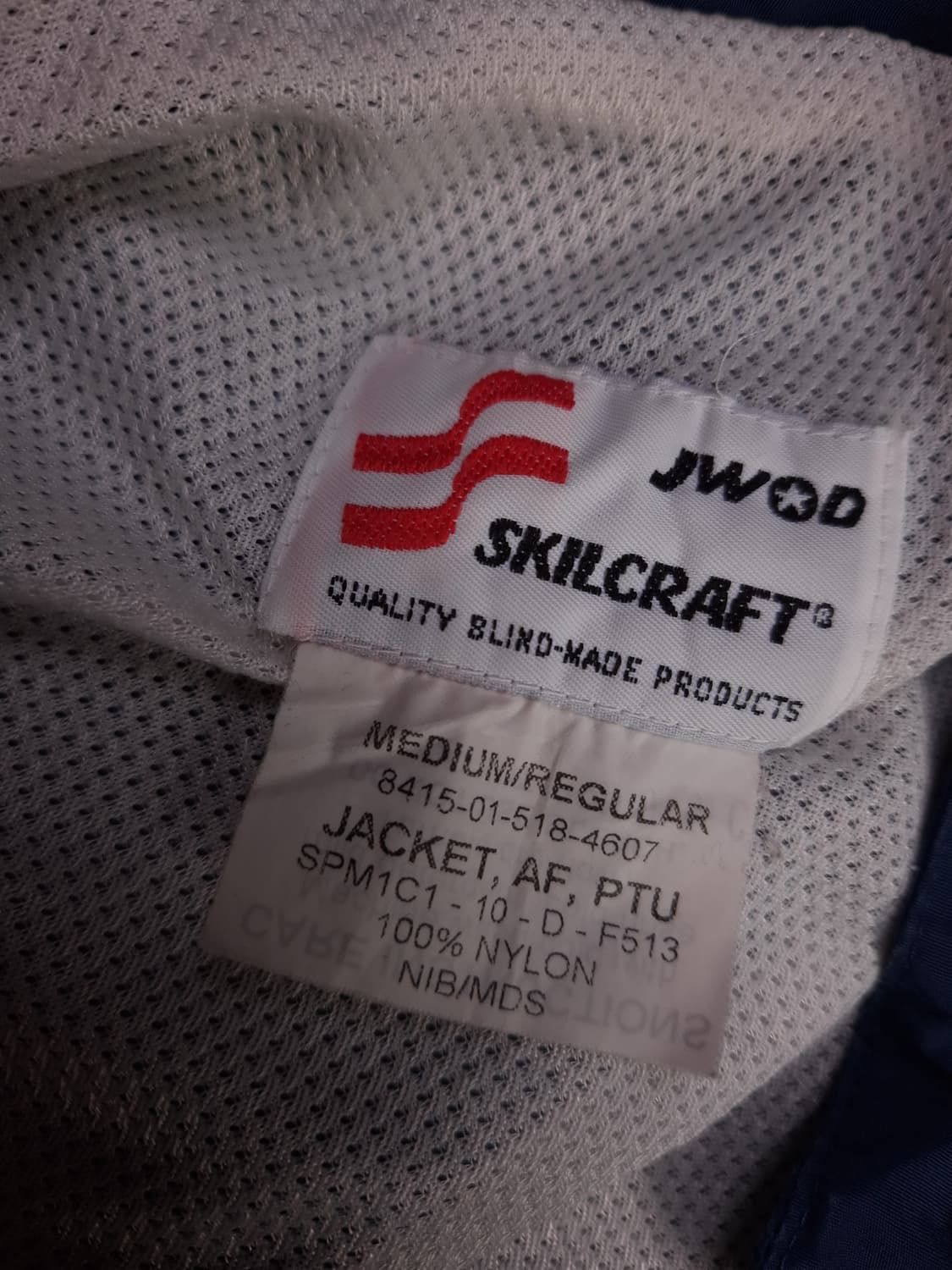 오리지날 미공군 ipfu 트레이닝 자켓 상품이미지3