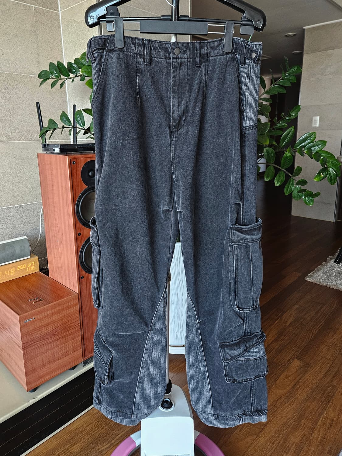 etce 레이어드 백카고 데님팬츠 상품이미지3