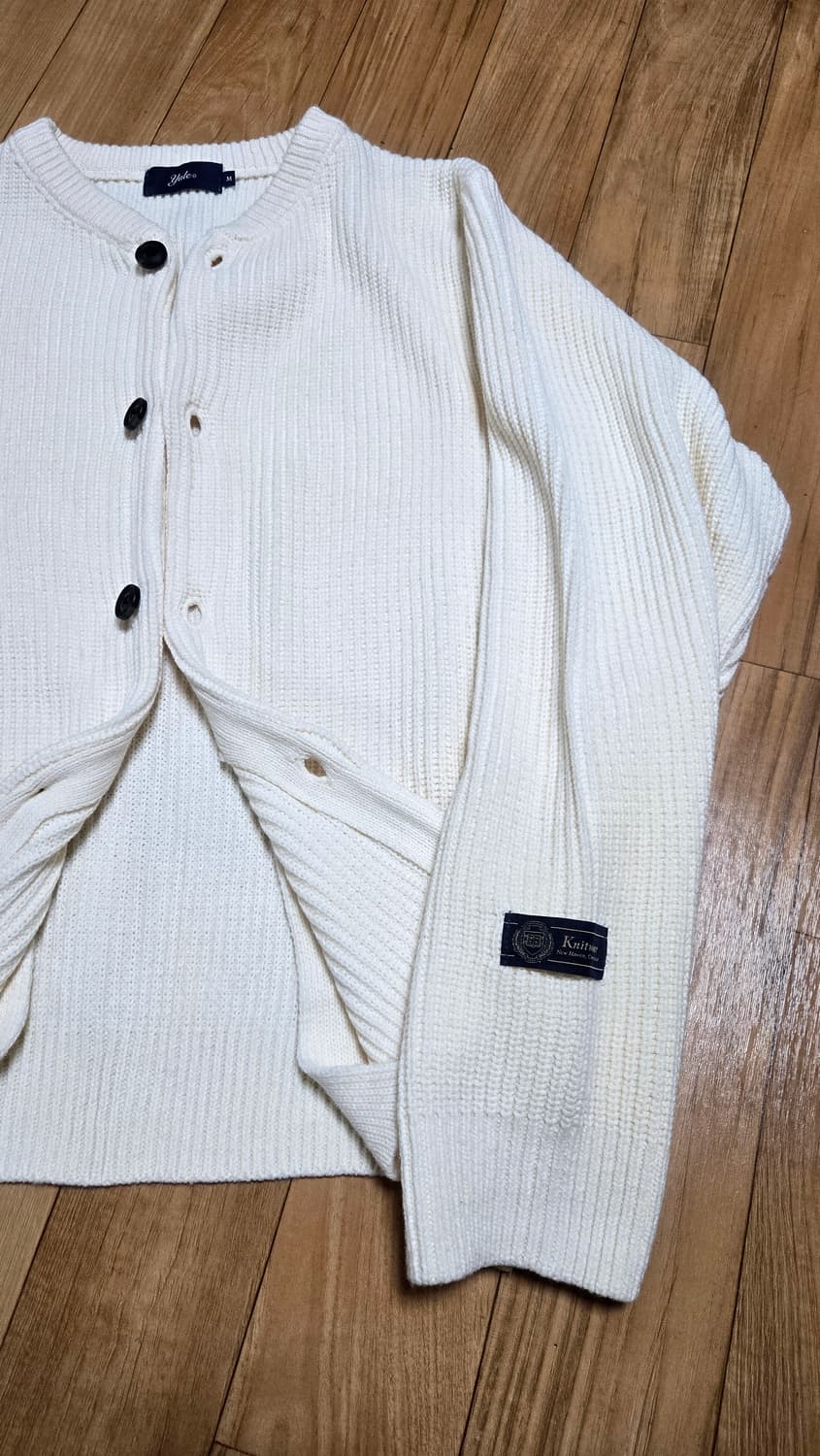 예일 코지 라운드 가디건, 남성 니트, 스웨터 상품이미지4