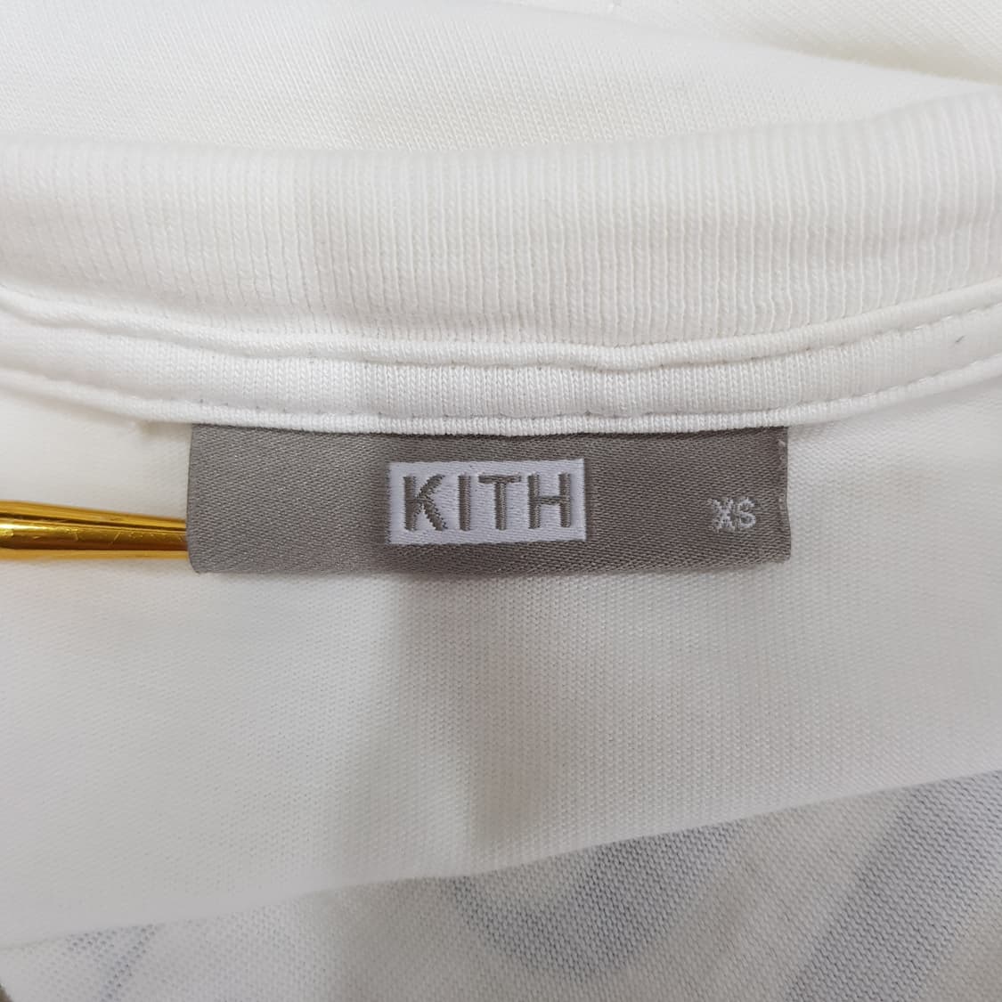 KITH 키스  스크립트 로고 반팔 티셔츠 XS사이즈 상품이미지5