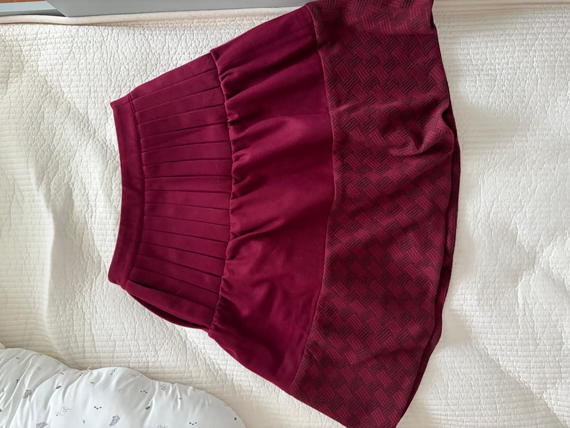 컬러컬러 누비스커트 상품이미지6