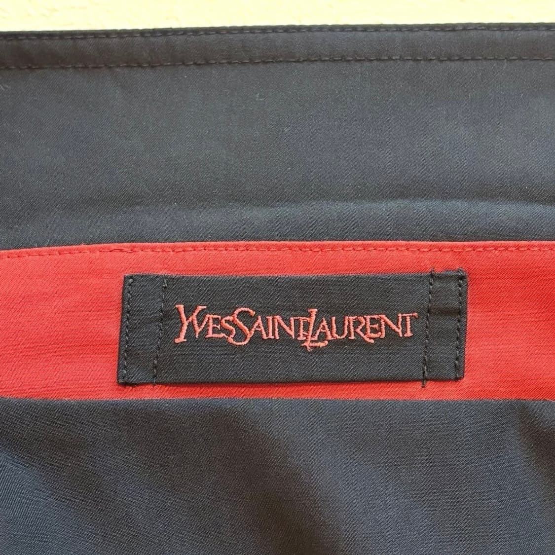 YSL 블랙 하프 코트 상품이미지9